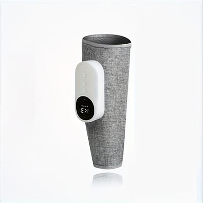 1/2 Beenmasseur voor Ronde Kuitduw, 3 Intensiteiten, 3 Warmtestanden, Luchtcompressie Masseur, Warmte Beenmasseur gray