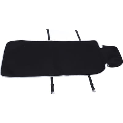 Housse de Siège Auto pour Sièges Avant Imperméable Résistante aux Taches Néoprène Universelle Portable Chien Enfant white
