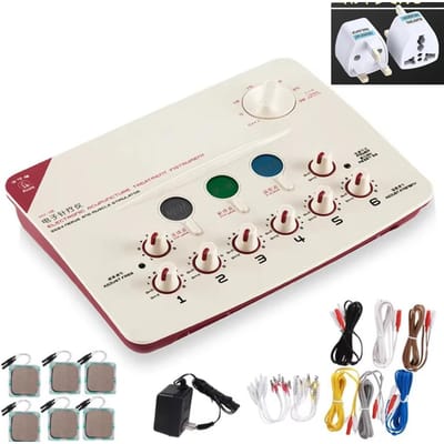 Elektroacupunctuur Acupunctuur en Moxibustie Instrument Elektrotherapie Puls Fysiotherapie Instrument EMS Spierstimulatie