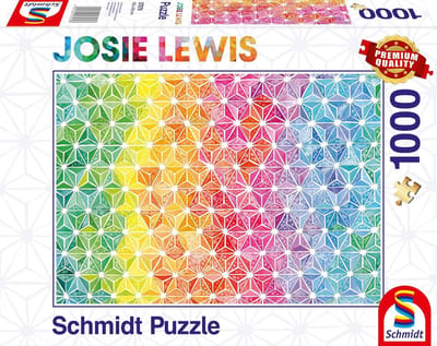 1000-delige Puzzel met Kleurrijke Driehoeken voor Volwassenen