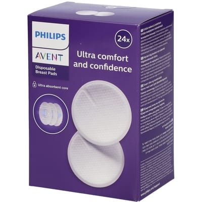 Philips Avent Borstkompressen Wegwerp Dag & Nacht SCF254/24 24 Compressen