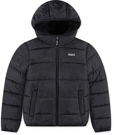 Levi´s ® Kids Sherpa Jas Zwart 8 Years Jongen