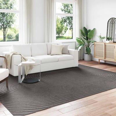 vidaXL - Binnen- - en - buitenkleed - PALMERAS - Antraciet - 280 - x - 200 - cm