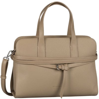 TOM TAILOR shopper handtas Freya Zip Shopper Taupe
