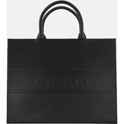 Nikkie Mayda Logo Shopper zwart