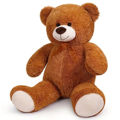 Nivard Knuffel - Knuffelbeer - Knuffeldoekje - Groot - Meme - Baby - Beer - Stuffed Animal - Plushie - Plush - Dier - Bruin