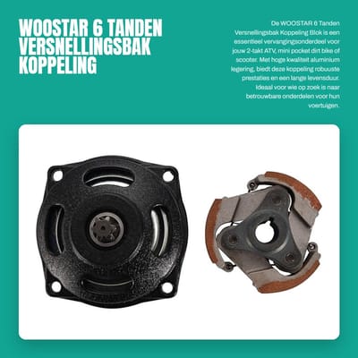 Dailygoods- Koppelingblok Vervanging voor #25/#25H Kettingen - 12mm/0.47" Diameter - 70mm/2.7" Montagegat - Hoogwaardige Aluminium Legering - Eenvoudig te Installeren - Koppeling