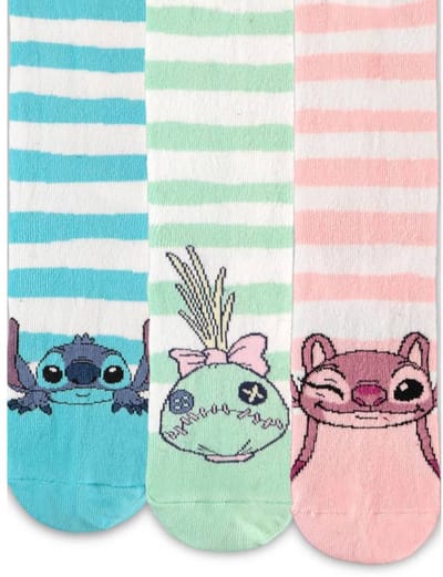 Disney Lilo & Stitch - Stitch, Angel & Scrump Sokken - 39/42 - Multicolours