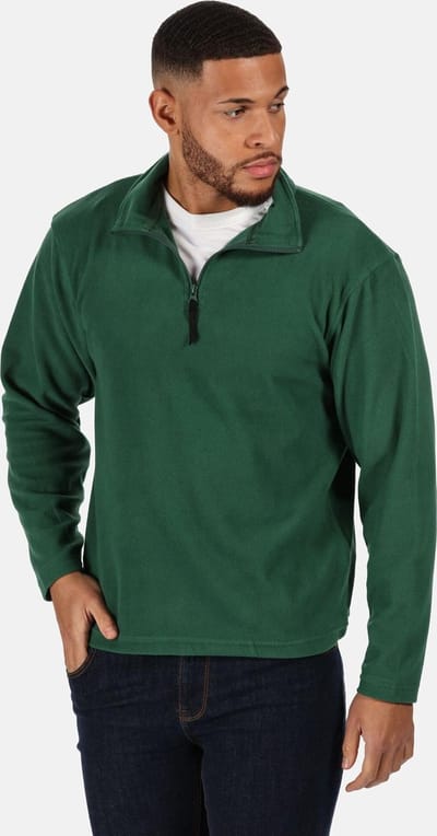 Fleece Heren Hiking Micro Zip Neck