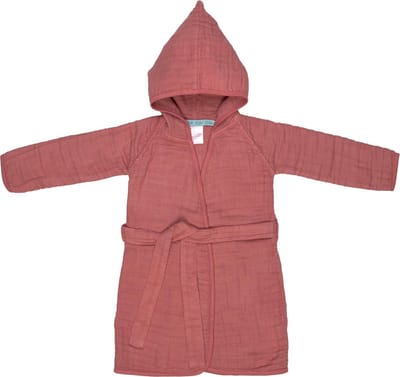Lässig Badjas Muslin Rosewood 12 tot 18 maanden maat 80-86