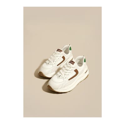 Dikzool Forrest Gump Schoenen In De Lente Van Nieuwe Sportieve Casual Kleurcombinatie All-match Oude Schoenen Vrouwen 40 beige