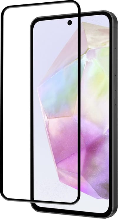 Screenprotector - Geschikt voor Samsung Galaxy A35 - Full Cover - Gehard Glas - Beschermglas - Tempered Glass - Screen Protector