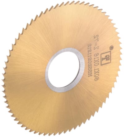 Cirkelzaagblad 60 mm diameter met 16 mm schacht, 1 mm dikte, 72 tanden voor houtbewerking, metaal en kunststof