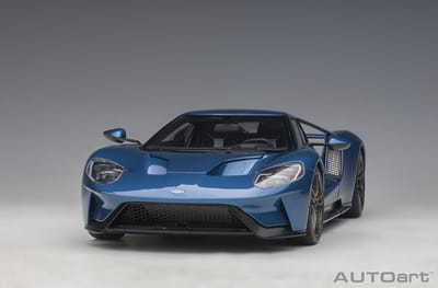Ford GT - 2017, Liquid Blue - AutoArt 1/18