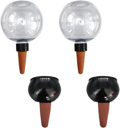 Automatische waterbollen - Planten watergever - Planten water geven - Langzame afgifte controle - 500ml en 80ml - Transparant