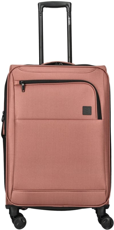 Enrico Benetti Zachte koffer / Trolley / Reiskoffer - 65 cm (Medium) - Oakville - Roze