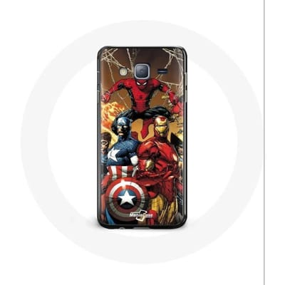 Coque pour Samsung Galaxy j3 2016 Avengers invaders Anciens soldats