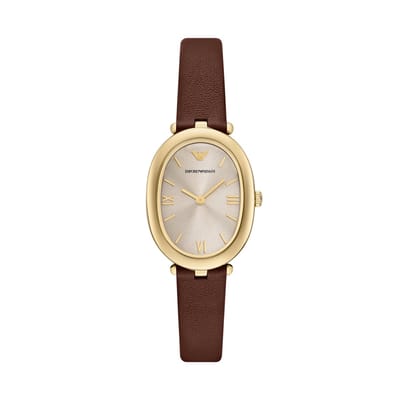 Emporio Armani Dames Horloge 34 cm - Goudkleurig