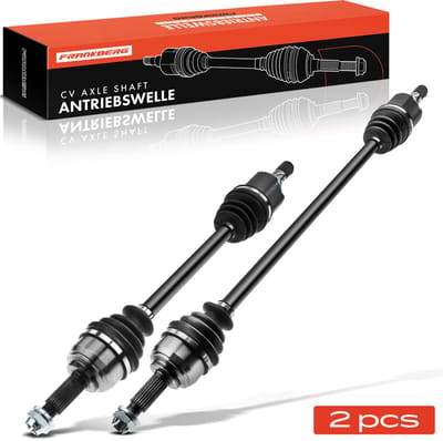 Frankberg 2x Aandrijfas Vooras voor Nissan Micra C+C III