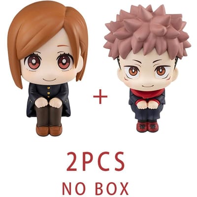 7-9cm Anime Jujutsu Kaisen Figuur Itadori Yuji Gojo Satori Fushiguro Megumi Kugisaki Schattig En Charmant Speelgoed Auto Decoratie PVC Model Cadeau