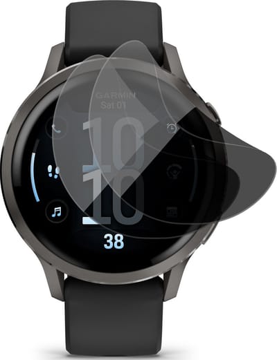 Privacy Screenprotector geschikt voor Garmin Venu 4 45mm - 2x FlexGuard Screen Protector