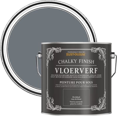 Rust-Oleum Donkergrijs Vloerverf - Marinegrijs 2,5L