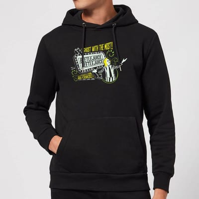 Beetlejuice The Ghost With The Most Hoodie - Black - S - Zwart