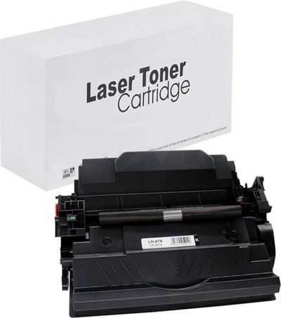 87X | CF287X Zwart - Huismerk laser toner cartridge compatible met MFP M527C / FLOW MFP M527Z / M506DN / M506N / M506X / MFP M527DN / MFP M527F / LASERJET PRO MFP M527DNM / MFP M527Z / M527F / M527DN / M506DN / M506N / M506X