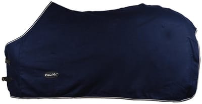 Pagony Britt Wollen Zweetdeken - Paardendeken - Maat: 155 - Donkerblauw - Wol