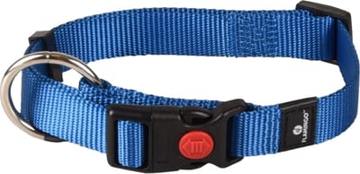 Flamingo Ziggi - Halsband Honden - Halsband Ziggi Blauw M 40-55cm 20mm - 1st - 127504 - 1st