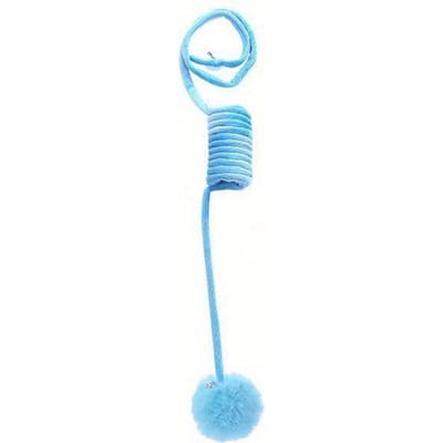 Interactief Kattenspeelgoed Grappige Kattenstok Pluche Veerbal Zelf-Hey Hangend Deur Kittenspeelgoed Prikker Kattenhengel Met Bel Huisdier Accessoires