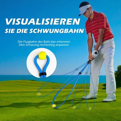 Golf Swing Oefentouw - Trainingshulpmiddel voor Betere Slagtechniek en Tempo