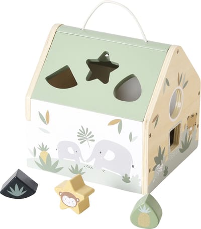 Vertbaudet Huis van houten vormpjes