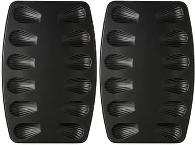 Set van 2 madeleinevormen 12 holtes Zenker Special Countries