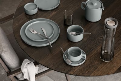 Blomus PILAR diep bord - 20 cm - Mirage grey - 4 stuks