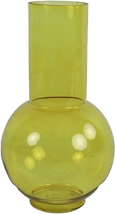 Countryfield Vaas Catlin glas L20B20H36CM geel