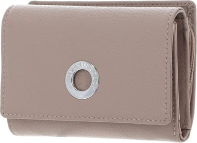MANDARINA DUCK Portemonnee Mellow Leather Wallet with Flap Warm Taupe