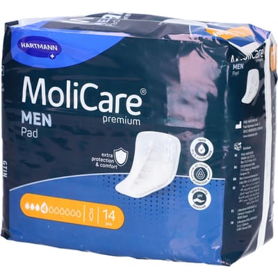 Hartmann Molicare Premium Men Pads 4 druppels - 1 pak van 14 stuks