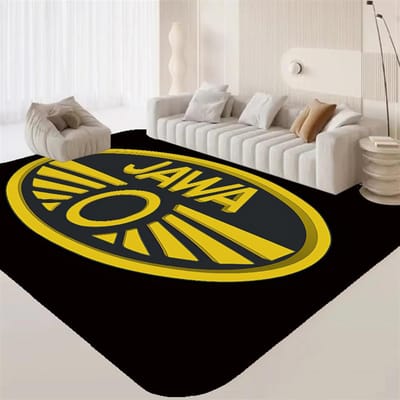 J-Jawa Motorfiets Logo Entree Deurmat Scandinavische Stijl Huis Deurmat Badkamer-Toilet Matten Slaapkamer Hotel Decor Mat 40x60cm