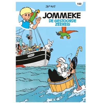 De Gestoorde Zeereis - Jommeke Strip - Nieuwe Look