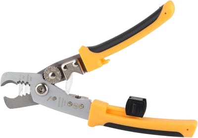 Multifunctionele Tang - Draadstriptang Kniptang - Kabelbewerking - Gelegeerd Stalen Messen - 1-6 mm² - Zwart