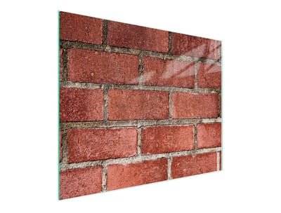 TMK ArtDeko - Snijplank - Gehard Glas - 52x30 cm - Cegła