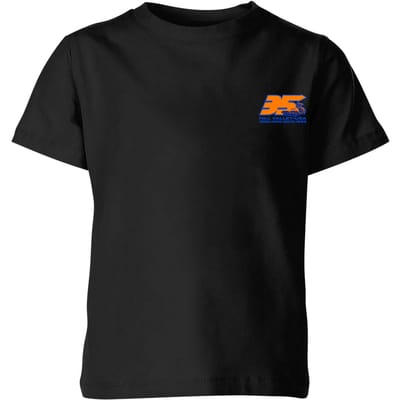 Back To The Future 35 Hill Valley Front Kids' T-Shirt - Black - 98/104 (3-4 jaar)