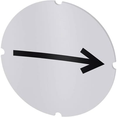 Siemens 3SU1900-0AB71-0QR0 3SU19000AB710QR0 Inlegplaatje Rond Rechts Zwart 10 stuk(s) Piece