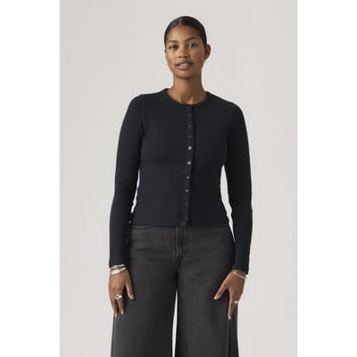 Levi's Rory Ls Button Up Anthracite Night Taglia: S | Maglie a manica lunga Outlet | Donna | Nero