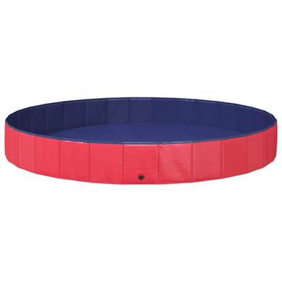vidaXL - Kinder - Zwembad - Ø300 - x - 38 - cm - Rond - voor - Kind - voor - Rood
