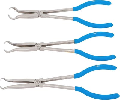 Set bougiestekker-ringpunttang 3-dlg – Perfect voor het veilig uittrekken van bougiedoppen