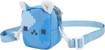 Opbergtas Speelgoed - Reis Organizer - Bescherming Huisdier - Verstelbare Schouderriem - 10x7x6.5 cm - Blauw Roze