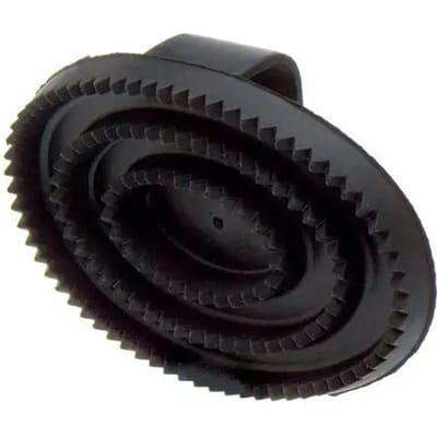 Ovale rubber krabber voor paard Hispano Hipica