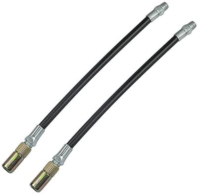 Flexibele Slangtip voor Vetpomp - Set van 2 - 245 mm - Smeergereedschap - Max 45 Mpa